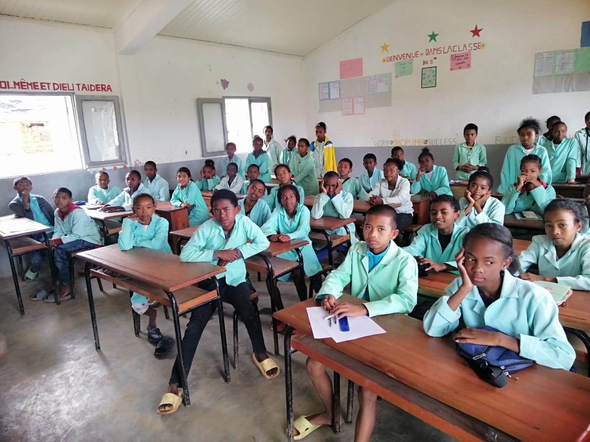 Classe de 6ème - Sary 1